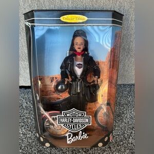 Harley-Davidson Barbie with Black Leather Jacket